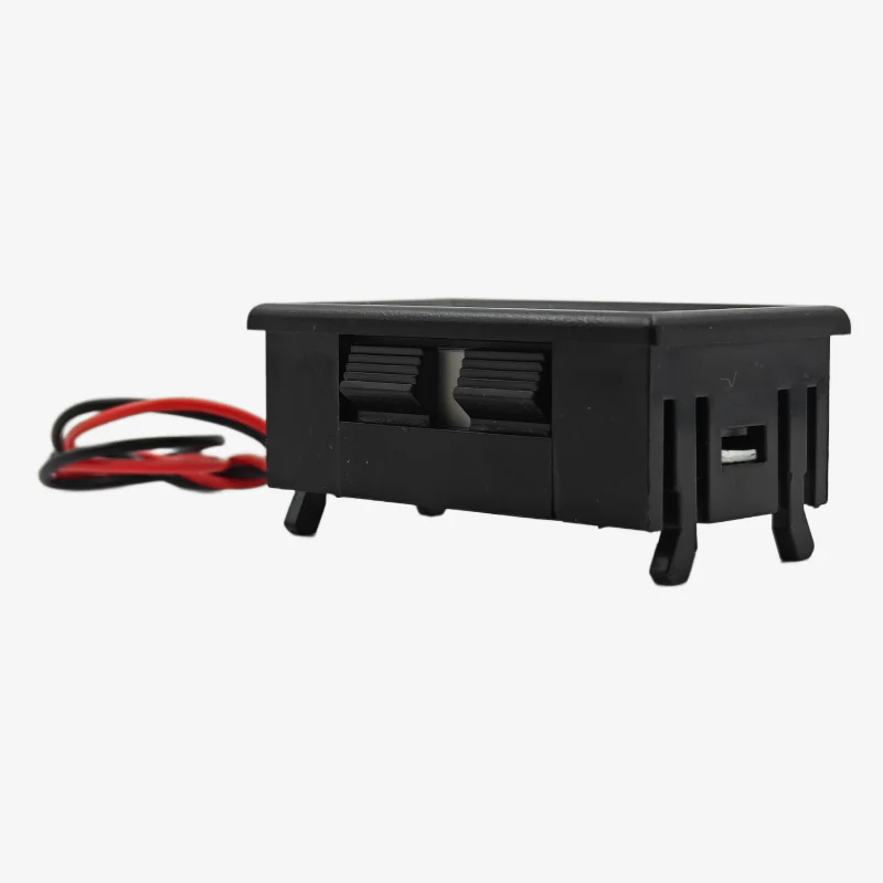 0.56 inch 0-100V DC Blue LED Two-Wire Digital Voltmeter Module - Image 5