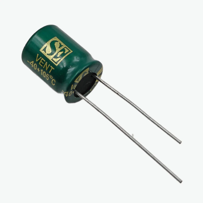 10uF 450V Radial Electrolytic Capacitor - Through Hole Package - Image 2