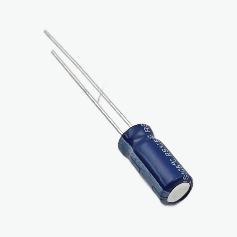 10uF 50V Radial Electrolytic Capacitor - Through Hole Package - Image 3