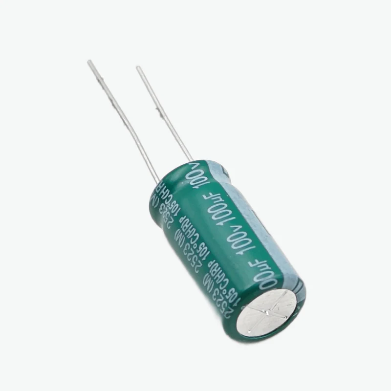 100uF 100V Radial Electrolytic Capacitor - Through Hole Package - Image 3