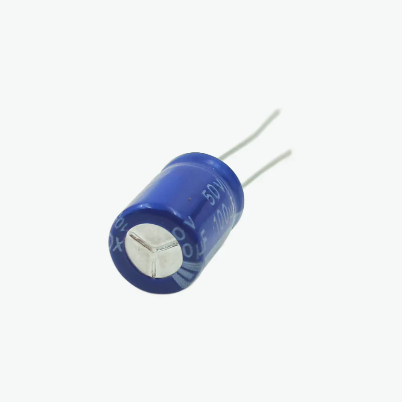 100 µF 50V Radial Electrolytic Capacitor - Through Hole Package - Image 4