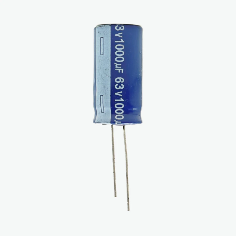 1000uF 63V Radial Electrolytic Capacitor - Through Hole Package