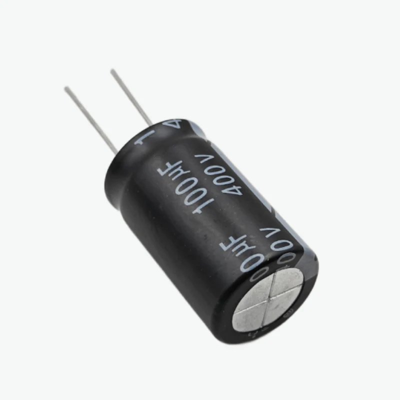 100uF 400V Aluminum Radial Electrolytic Capacitor (HY2G101M180300CD288-HYNCDZ) - Through Hole Package - Image 3