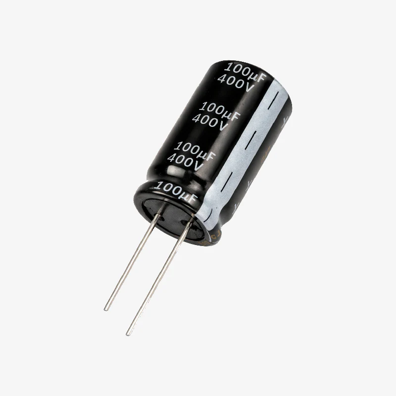 100uF 400V Aluminum Radial Electrolytic Capacitor (HY2G101M180300CD288-HYNCDZ) - Through Hole Package - Image 5