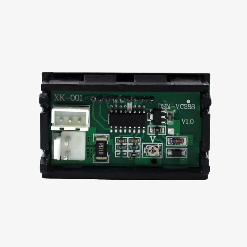 100V 10A Dual LED Voltmeter Ammeter Monitor Panel - Image 3