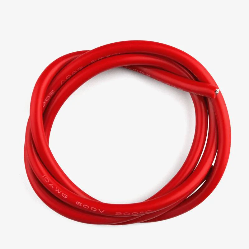10AWG Silicone Wire Red ( 1 meter ) - High Quality Ultra Flexible for Battery Packs - Image 2