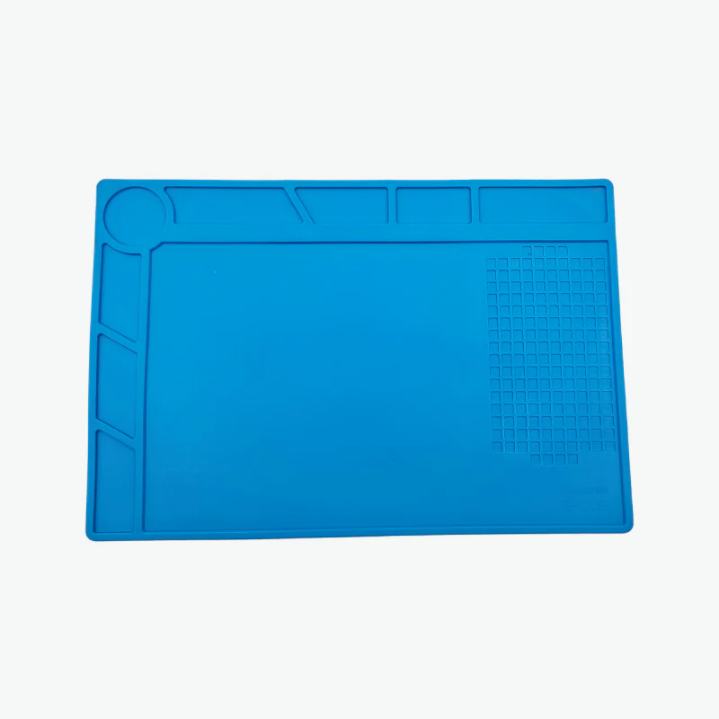 12.7 x 9 Inch Heat Insulation Silicone Anti-Static, Magnetic Workbench Mat