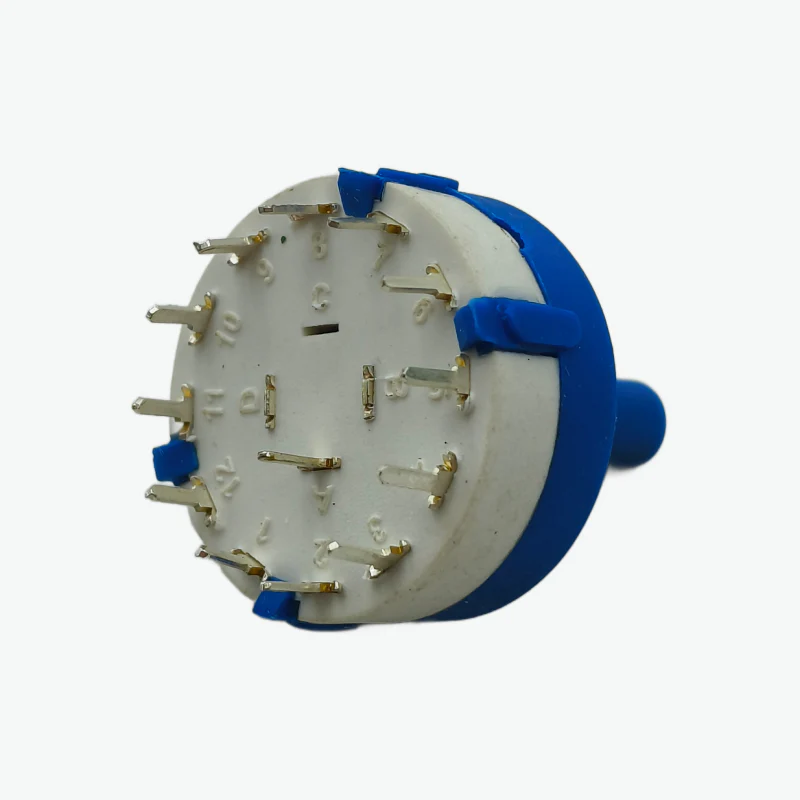 1 Pole 12 Way 26mm Rotary Switch - 5A 250V AC - Image 2
