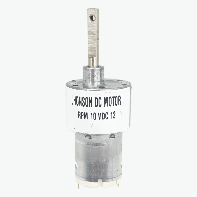 12V 10 RPM Johnson Geared DC Motor – Grade A Quality - Image 2