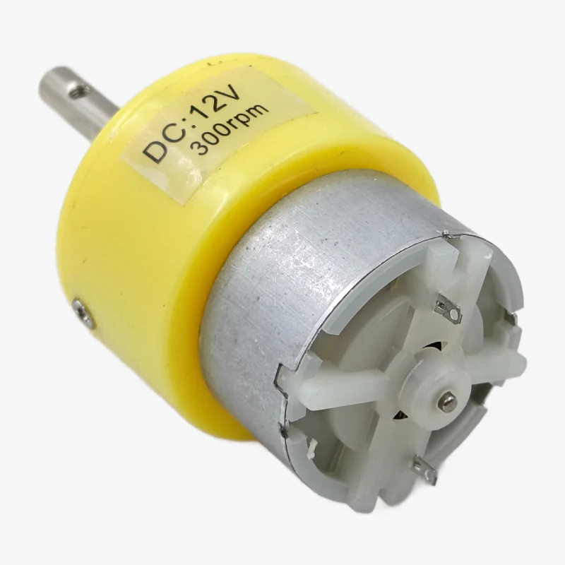 12V 300RPM Geared DC Motor - Image 3