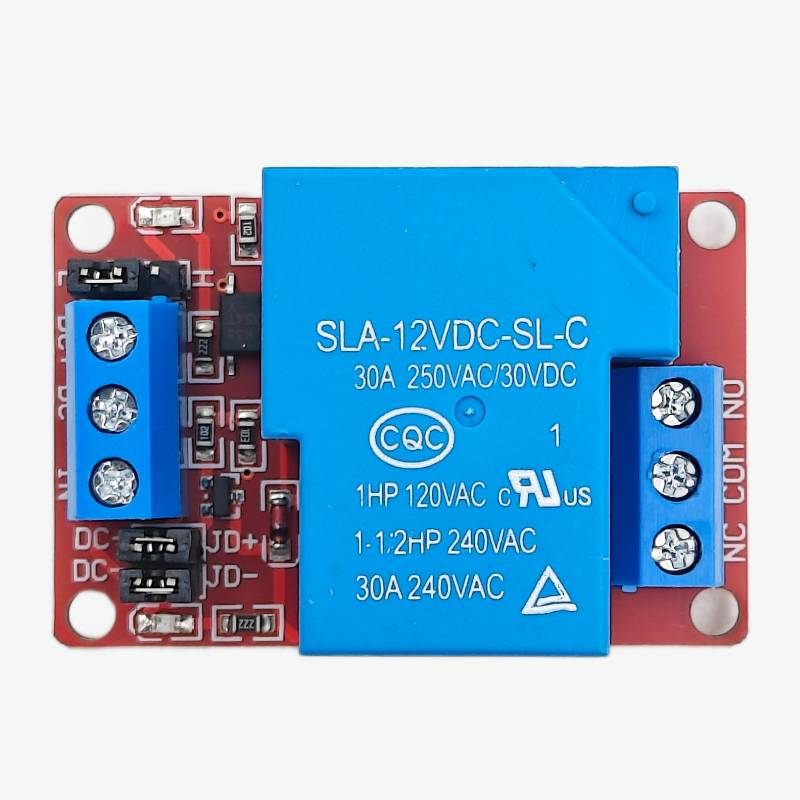 12V 30A Single Channel Relay Module with Optocoupler High/Low Level Trigger - Image 2
