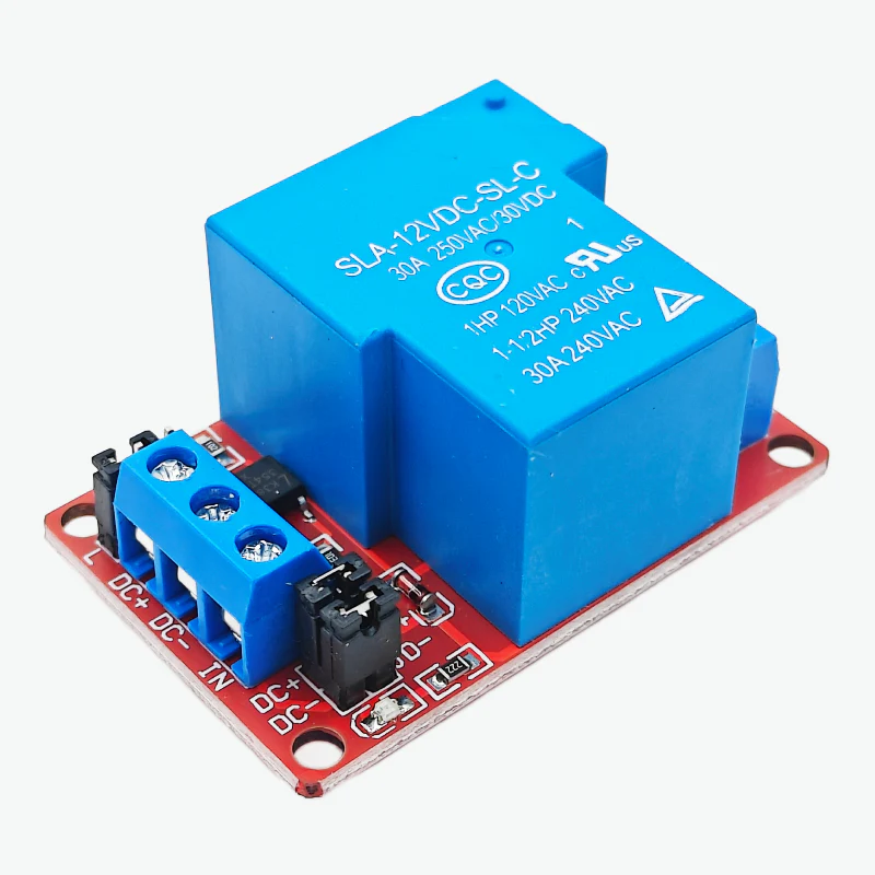12V 30A Single Channel Relay Module with Optocoupler High/Low Level Trigger - Image 3