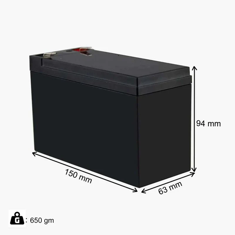 WATTNINE® 12V 8A Lithium ion Battery Pack for Battery Operated Agricultural Pesticide Spray Pump - 12v Battery for Spray Pump - Image 4