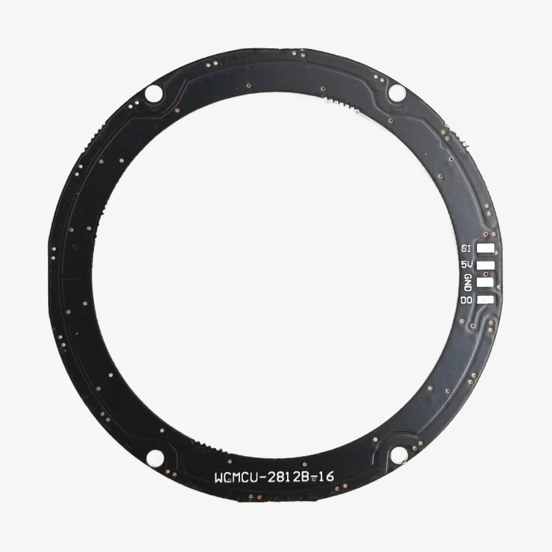 16-Bit WS2812B 5050 RGB LED Circular Full-Color Addressable Ring Light Development Board - Image 3