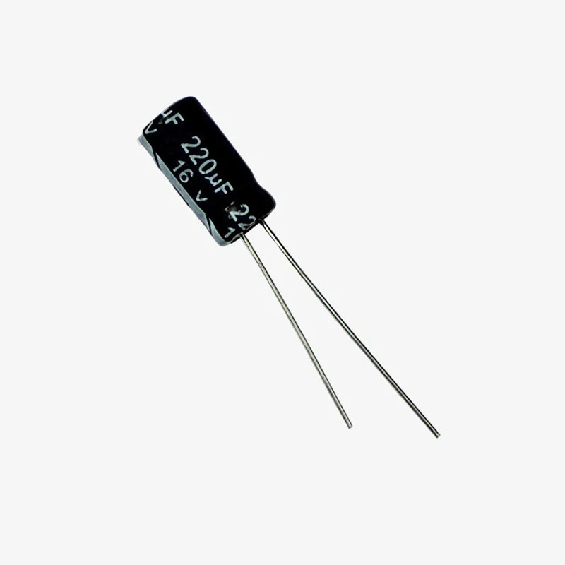 220uF 16V Electrolytic Capacitor - Image 2