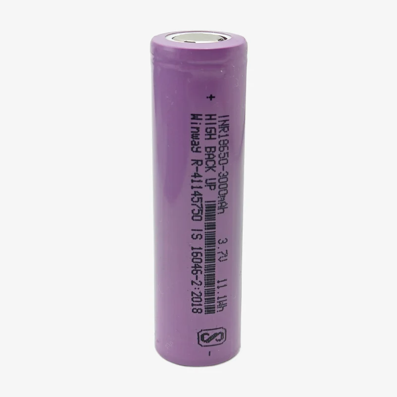 18650 Li-ion 3.7V 3000mAh Rechargeable Battery - Copy - Image 2