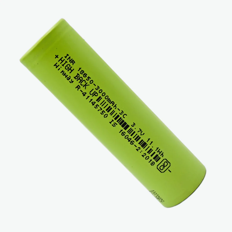 18650 Li-ion 3000mAh Rechargeable Battery - Winway