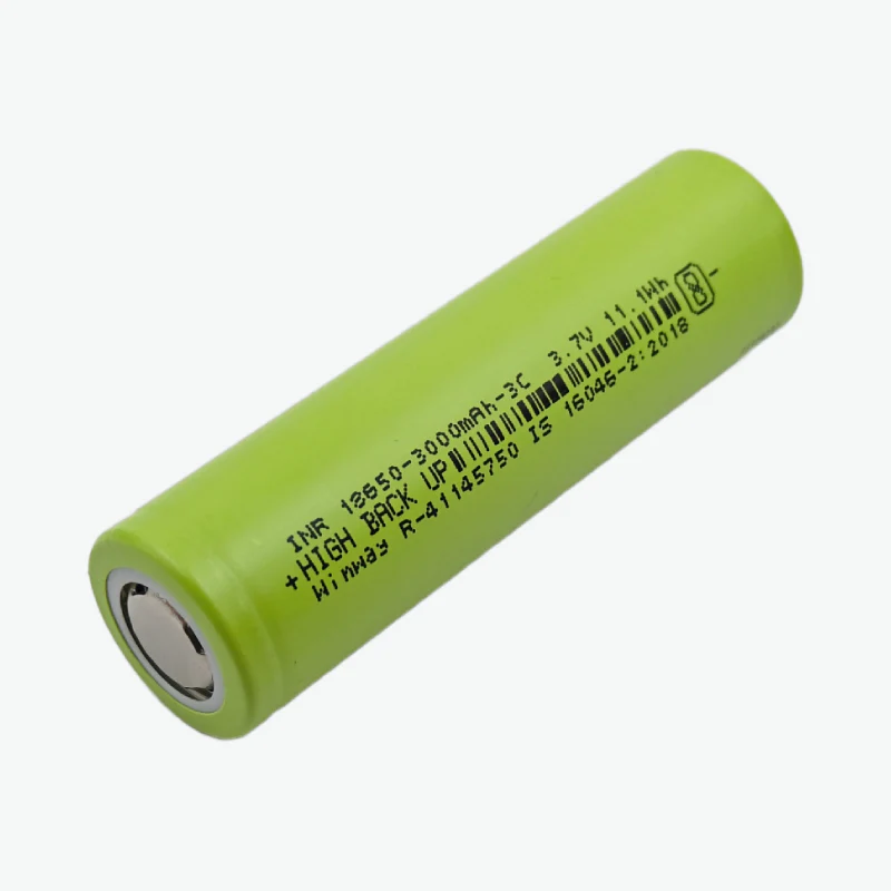 18650 Li-ion 3000mAh Rechargeable Battery - Winway - Image 2