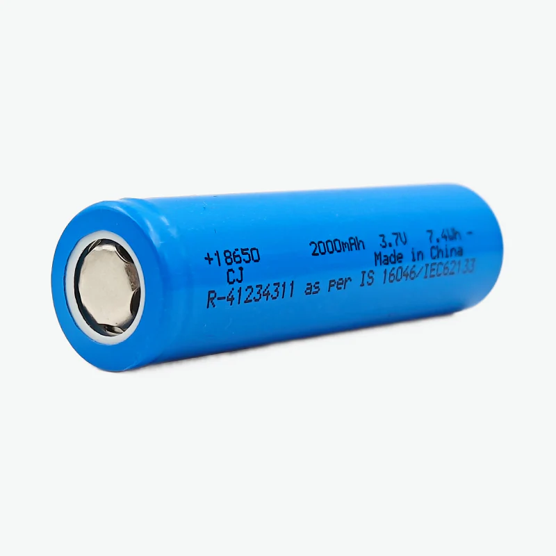 2000mAh 18650 Li-ion Rechargeable Battery - Original - Image 3
