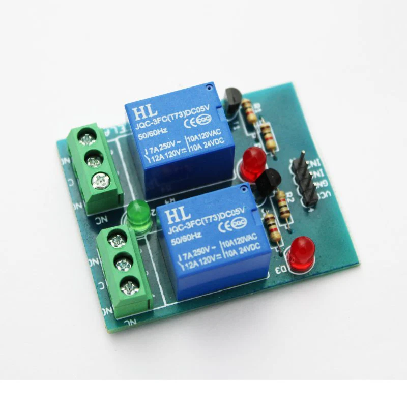 Dual Channel 5V Relay Module - 2 Channel Board - Image 4