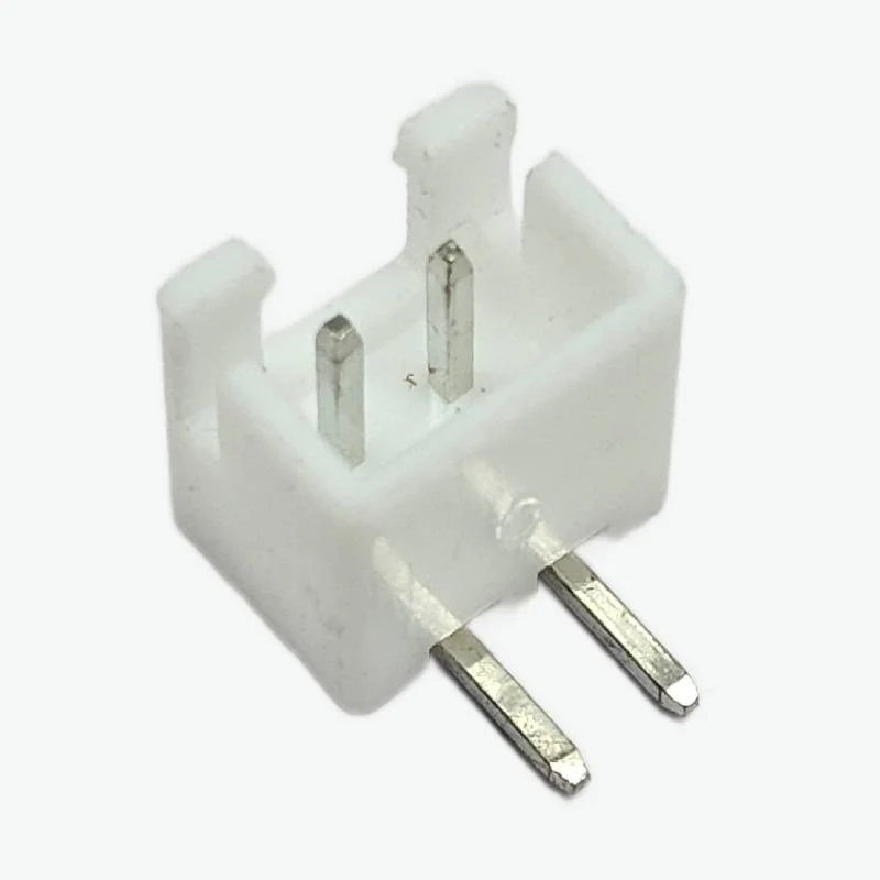 2-Pin Right Angle JST XH Male Connector - 2.54mm PCB Mount