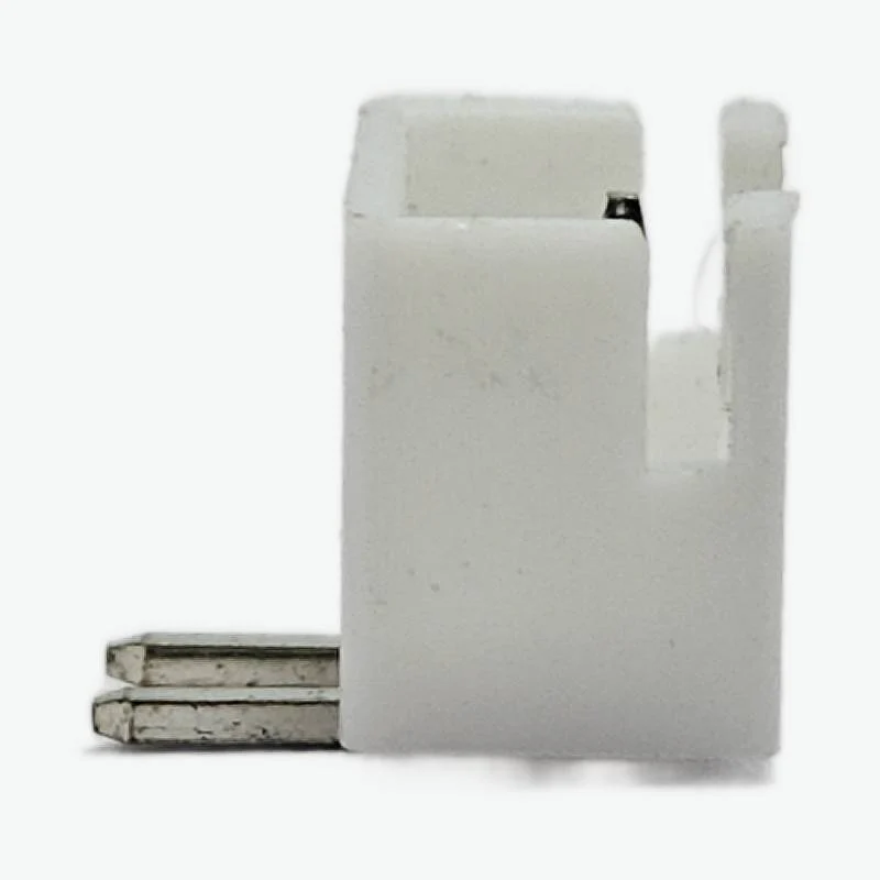2-Pin Right Angle JST XH Male Connector - 2.54mm PCB Mount - Image 3