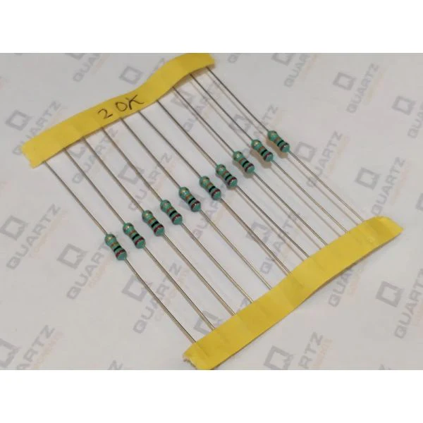 20K ohm, 1/4 Watt Resistor with 5% tolerance (Pack of 10) - Image 2