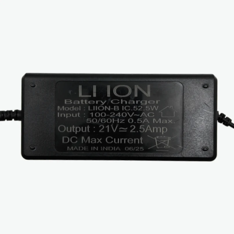 21V 2.5A Lithium-Ion Battery Charger for 5S NMC Battery Pack - 52W SMPS Adapter - Image 2