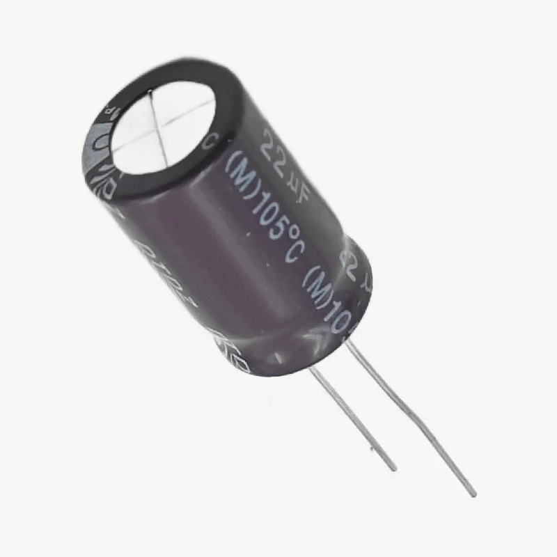22uF 450V Radial Electrolytic Capacitor - Through Hole Package - Image 2