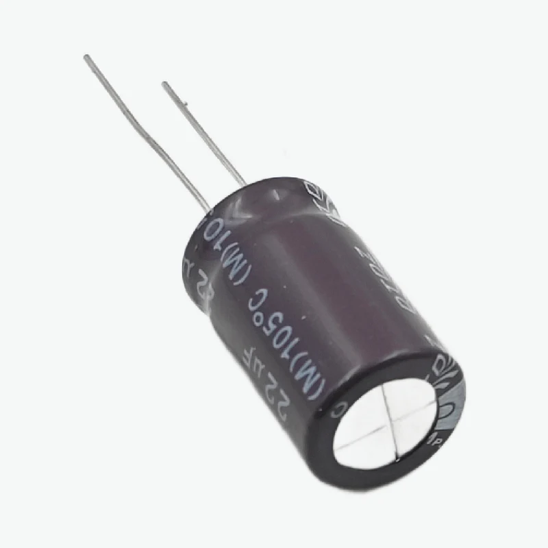 22uF 450V Radial Electrolytic Capacitor - Through Hole Package - Image 3