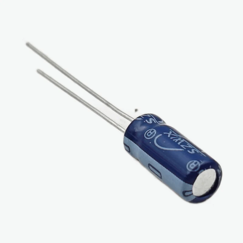 22uF 50V Radial Electrolytic Capacitor - Through Hole Package - Image 3