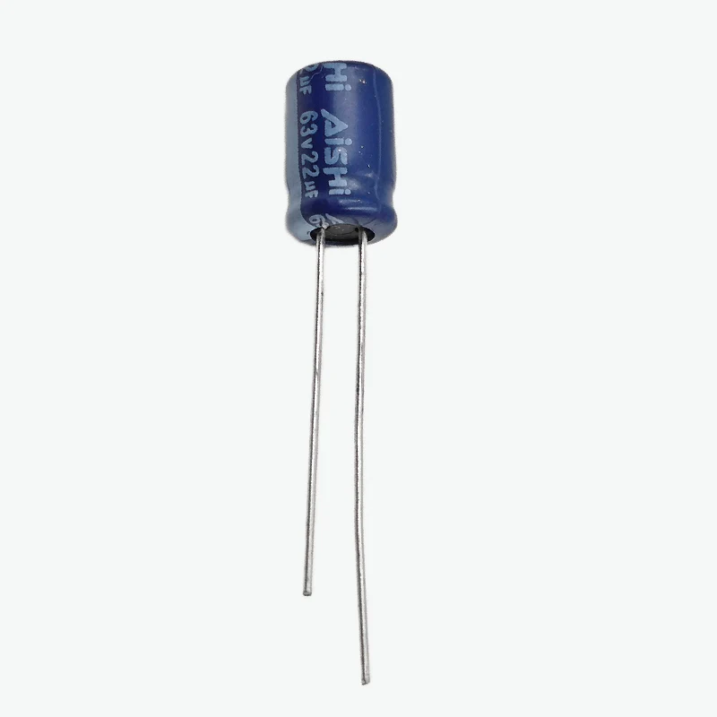 22 uF 63V Radial Electrolytic Capacitor - Through Hole Package