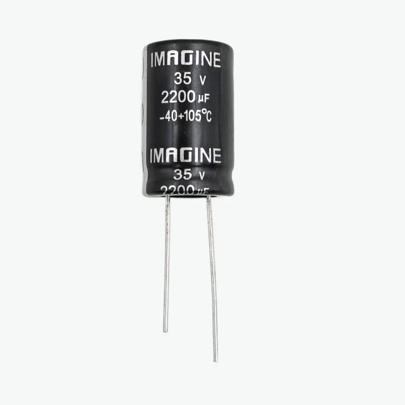 2200uF 35V Radial Electrolytic Capacitor - Through Hole Package
