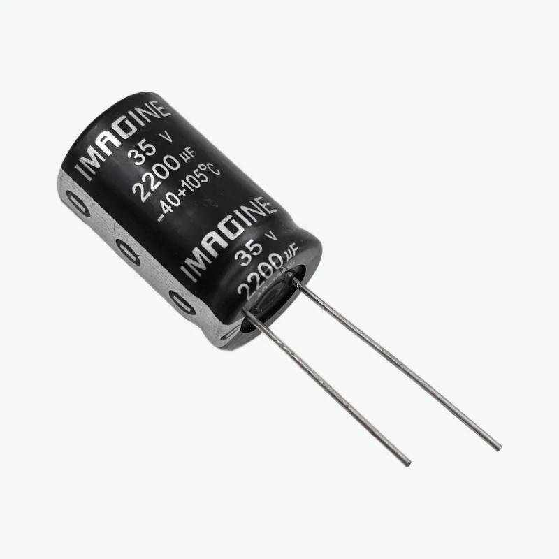 2200uF 35V Radial Electrolytic Capacitor - Through Hole Package - Image 2