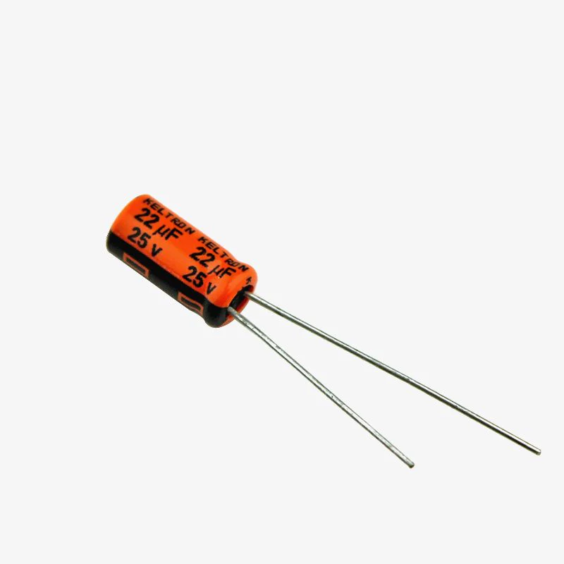 22uF 25V Aluminum Radial Electrolytic Capacitor - Through Hole Package - Image 4