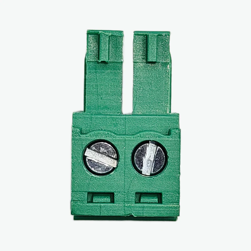 2Pin 3.81mm Pitch Pluggable Female Right Angle Terminal Block Connector - Image 2