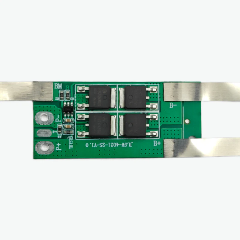 2S 10A LiFePO4 Battery Protection BMS Module with Nickel Strip for 3.2V Cells - Image 3