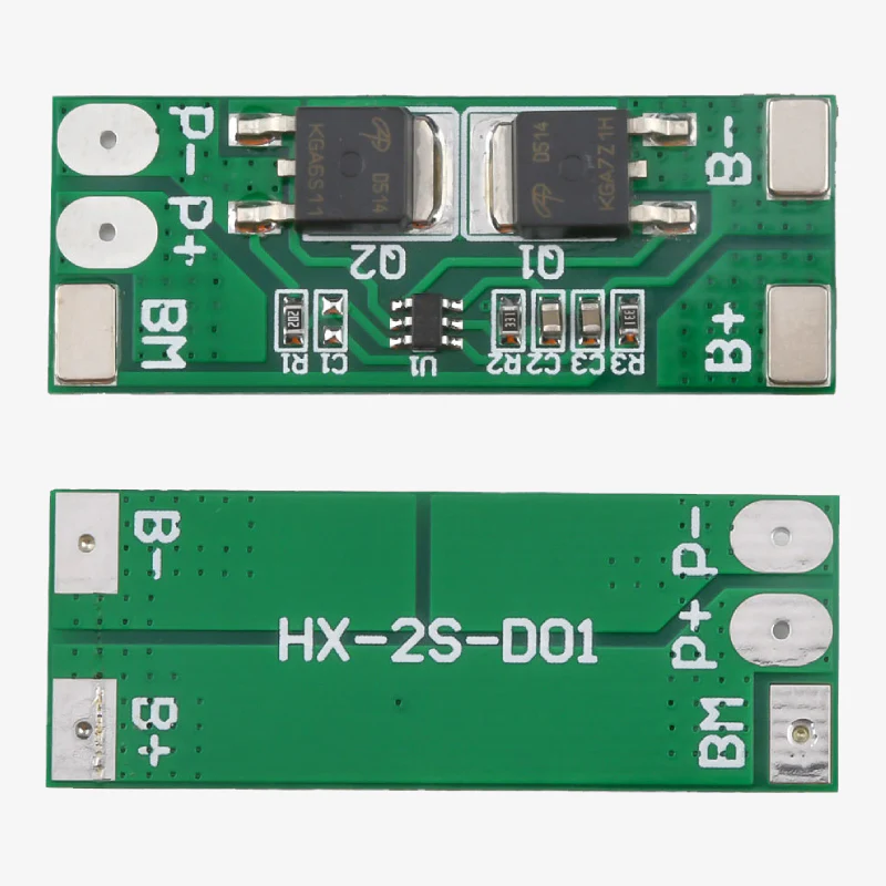 HX-2S-D01 2S 6.4V 18650 LiFePO4 Battery Protection BMS Module - Image 2
