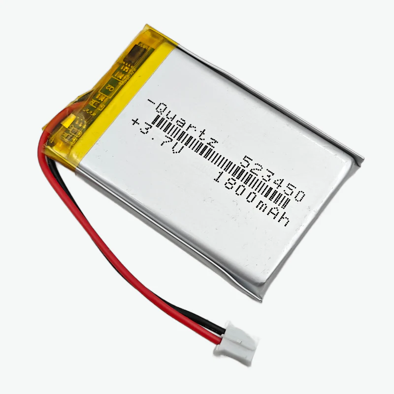 3.7V 1800mAH Li-Po Rechargeable Battery (523450) - Image 3