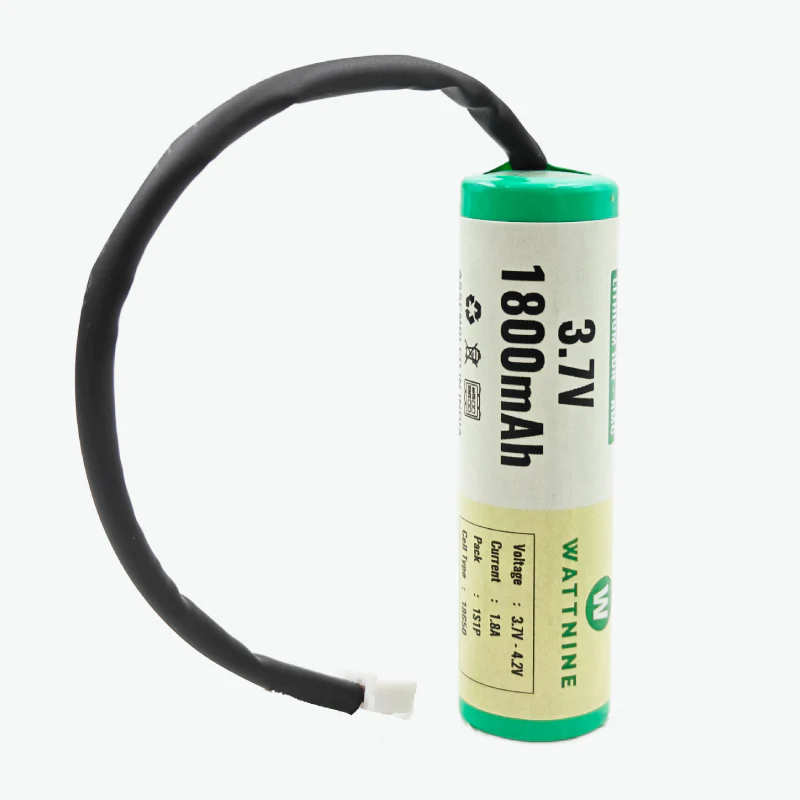 WATTNINE® 3.7V 1800mAh Rechargeable Lithium Battery Pack with Warranty