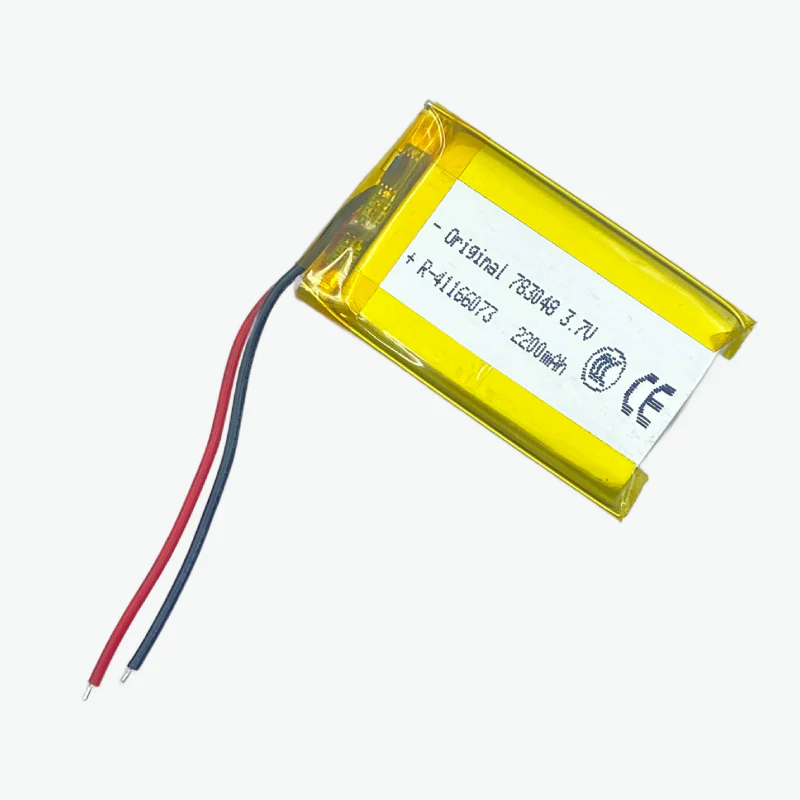 3.7V 2200mAh Li-Po Rechargeable Battery (783048) - Image 2