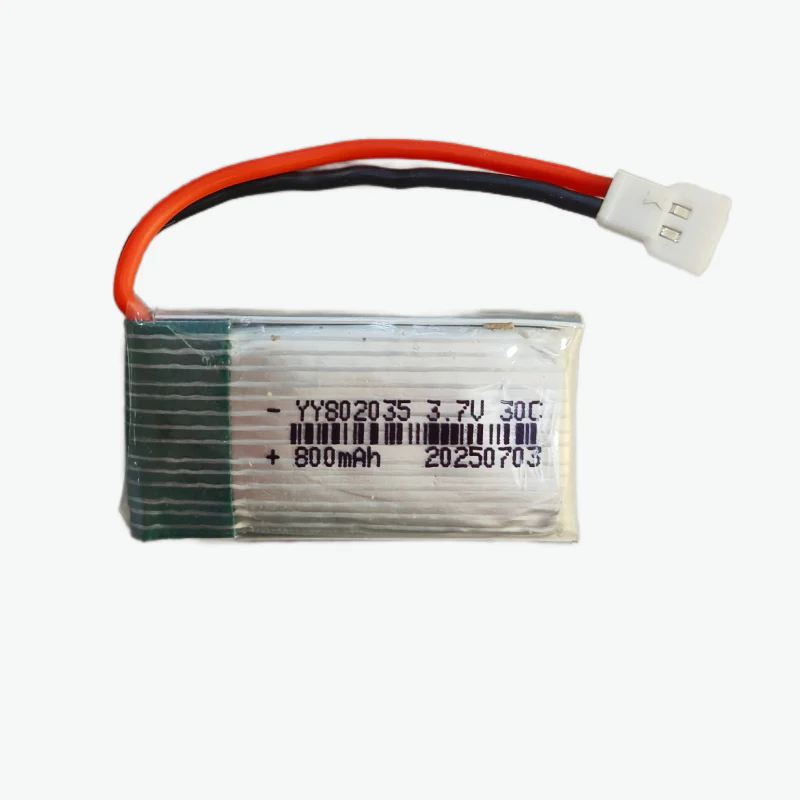3.7V 30C 800mAh Lithium-Polymer Rechargeable Battery (YY802035) for Drones - Image 3