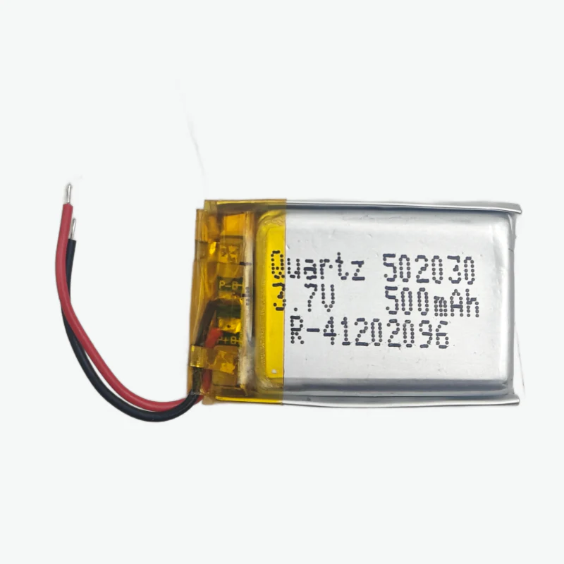 3.7V 500mAh Li-Po Rechargeable Battery (502030) - Image 2