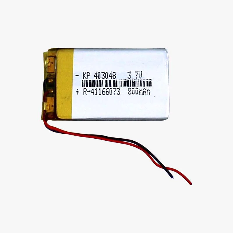 3.7V 800mAH Li-po Rechargeable Battery (KP-403048) - Image 4