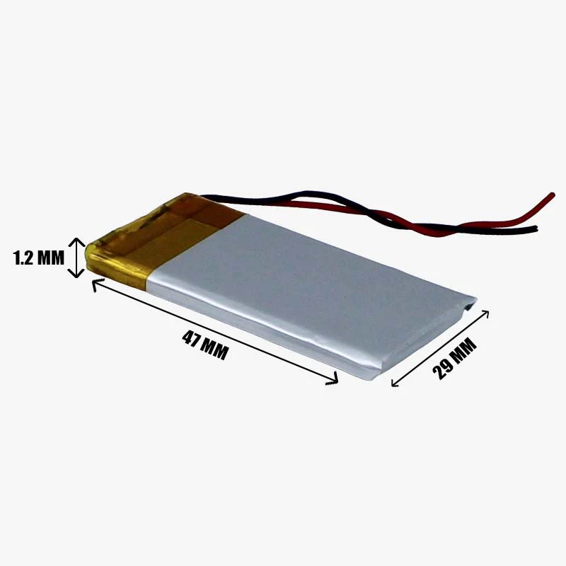 3.7V 800mAH Li-po Rechargeable Battery (KP-403048) - Image 5