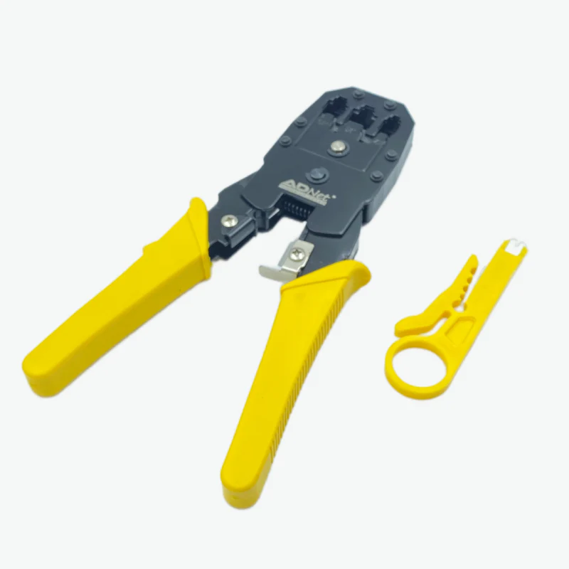 3-in-1 Multi-Wire Network Cable Crimper with Cutter & Stripper