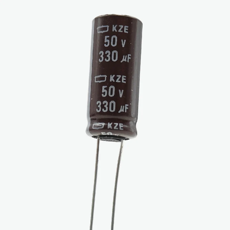 330uF 50V Radial Electrolytic Capacitor - Through Hole Package