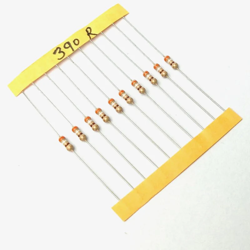 390 ohm, 1/4 Watt Resistor with 5% tolerance (Pack of 10)