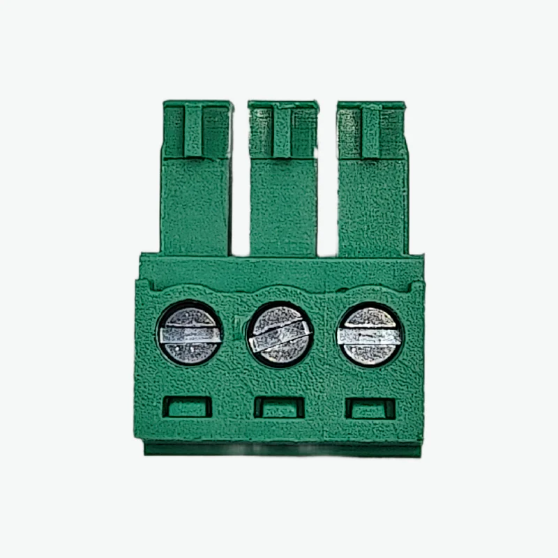 3Pin 3.81mm Pitch Pluggable Female Right Angle Terminal Block Connector - Image 2