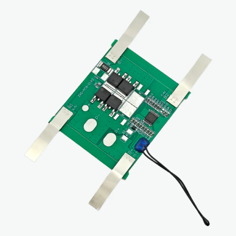 3S 10A Lithium Battery Protection BMS Module with Nickel Strip for 3.7V NMC cells - Image 6